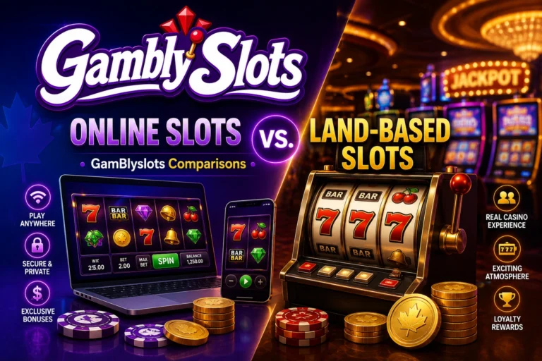 Online Slots vs. Land-Based Slots GamBlyslots Comparisons
